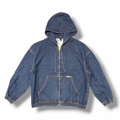 名作□90's OLD GAP ギャップ【XL】デニム アノラックパーカー - メルカリ