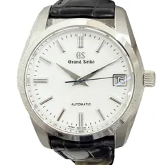 Grand Seiko グランドセイコー 腕時計 自動巻き 革ベルト ヘリテージコレクション SBGR287 和紙調文字盤 キャリバー:9S65 ステンレススティール レザー シルバー ブラック 箱あり アナログ メンズのサムネイル