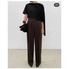 nokcha original】rich jumpsuit/brown - メルカリ