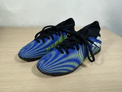 アディダス サッカーシューズ 青/黄 サッカーシューズ 210