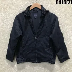 Gap Kids(ギャップキッズ) ネイビー ウィンドブレーカー アウター キッズ 145 L