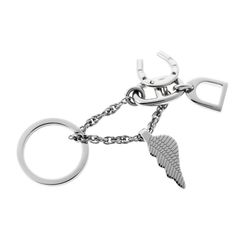 新品 HERMES エルメス ボン　ヴォヤージュ キーホルダー シルバー　新作 新品 HERMES エルメス ボン ヴォヤージュ キーホルダー シルバー 新作