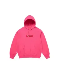 シュプリーム ボックスロゴ フーディー マゼンタ XL 新品