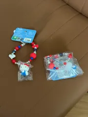 サンリオ ハローキティ ビーズ ストラップ キーホルダー