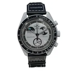 【玉津店 中古】SWATCH スウォッチ MoonSwatch Mission to Earthphase クオーツ SO33M700 クロノグラフ 腕時計 TA2600836のサムネイル