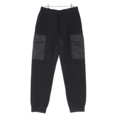 プラダ コットンフリース Re-Nylonディテール付 ジョガー パンツ ボトムス UJP249 ブラック S【中古】のサムネイル