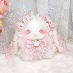 ぬいぐるみ・人形・置物 うさぎ好きさんのためのテディうさぎ 甘えた