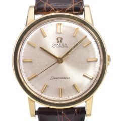 오메가 OMEGA 165.003 빈티지 씨마스터 Cal.552 실버 자동 감기 남성 시계 G # 146683