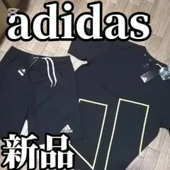 【新生活応援SALE】新品　adidas　メンズ　上下セット　Lサイズ　XLサイズ　黒　ブラック　正規品のサムネイル