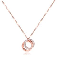 新品未使用⭐︎Swarovski furtherインターロッキング ペンダント
