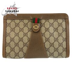 GUCCI グッチ シェリーライン ブラック ブラウン ゴールド金具 GG