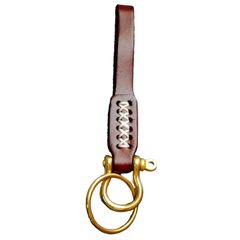 希少 LARRY SMITH ラリースミス KEY FOB キーリング ブラック - メルカリ