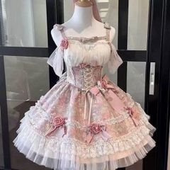 お嬢様 コスプレ メイド衣装 ワンピース 可愛いドレス フェチ ロリータ