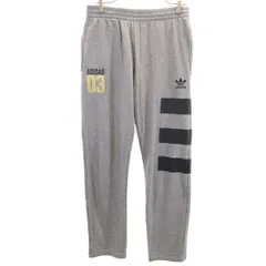 adidas Originals アディダスオリジナルス トレフォイルロゴ スウェットパンツ L グレー メンズ 古着
