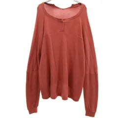 n'Or LABEL ノアールレーベル ヘンリーネック チュニック F レッド系 レディース 古着