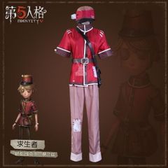 第五人格 ポストマン ビクター・グランツ コスプレ衣装 ウィッグ付き