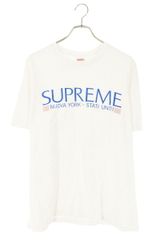Supreme センターロゴTシャツ ホワイト L ゆるだぼ 定番◎ - メルカリ