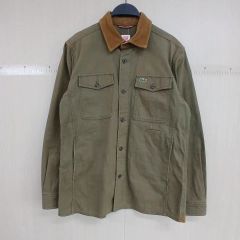 LACOSTE 幾何学模様 グリーン L ジャケット - メルカリ