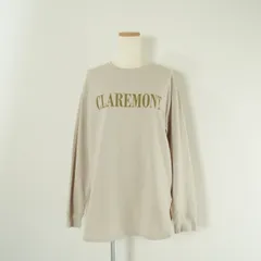 relume ジャーナルスタンダード レリューム CLAREMONT ラウンドヘム ロゴ ロングスリーブ TEE ロンT カットソー トップス プルオーバー 長袖のサムネイル