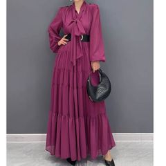 1回着用！】Velnica.15th 限定復刻カシュクール型マキシワンピース