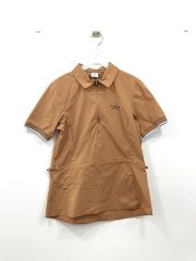 A.P.C golf ジップアップ　トップス　くすみピンク A.P.C golf ジップアップ トップス くすみピンク - メルカリ