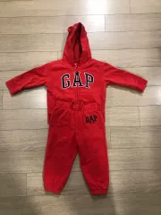 ギャップ GAP レッド 上下セット 12-18ヶ月