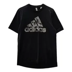 ADIDAS アディダス ヴィンテージ カモフラージュ プリンティング ブラック 半袖 Tシャツ M