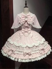 最終値下げ ちょびっツ 公式 ロリータコスプレ衣装 ピンク フリル