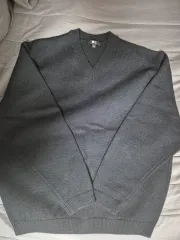 UNIQLO U Vネック ニット ブラック L