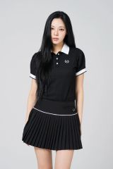 STANDREWS カチオンポリエステルベア天竺 半袖ハイネックカットソー