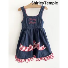 ShirleyTemple　シャーリーテンプル　ジャンパースカート　110    ベルト欠品　綿 カジュアル　可愛い　女の子　キッズ　子供服　送料込み   3408152
