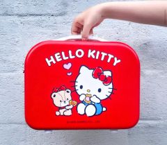 美品】ハローキティ 収納ケース 2個セット 1998年 平成レトロ カオハナ