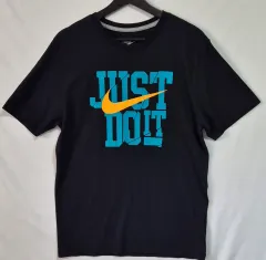 XL ) NIKE ブラック ビックロゴ 半袖Tシャツ