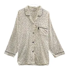 RENOMA ヴィンテージ マルチカラー ドット クリーム シャツ L MADE IN JAPANのサムネイル