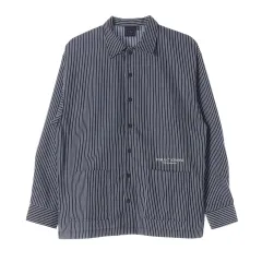 ロマンティック クラウン ストライプ オーバーサイズ ポケット シャツのサムネイル