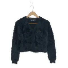 FRED PERRY フレッドペリー シャギーカーディガン サイズ:UK10 レイビームス別注 23AW   ブラック レディース / 241005008096