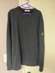 STONE ISLAND ネイビー スウェット - メルカリ