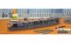 ハセガワ 日本海軍 航空母艦 加賀 1/700 プラモデル完成品 ジオラマ