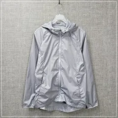 934 NIKE ナイキ シルバーグレー ウーブン ジャケット レディースS
