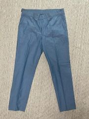 10s JIL SANDER 玉虫 センタープレス スラックス 光沢 ドレープ 10s JIL SANDER 玉虫 センタープレス スラックス 光沢 ドレープ - メルカリ