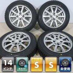 【未使用タイヤ】ルーミー タンク 等 4本 VEX 14インチ 5.5J +38 4H PCD100 スタッドレス ヨコハマ アイスガード IG60 2024年 165/65R14のサムネイル