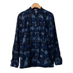 ブラックコムデギャルソン ドット柄 シャツ ネイビー XS - メルカリ