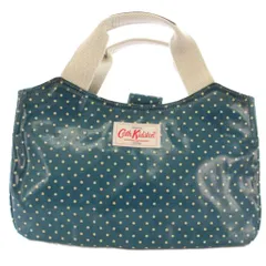 キャスキッドソン Cath Kidston ハンドバッグ トートバッグ ミニ 水玉 ドット柄 青 ブルー /HN
