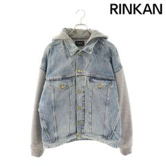 Fear of god 5th デニムフードジャケット - メルカリ
