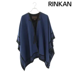 ルイヴィトン  14SS  RW141W F5CO15SPA シルク混カシミヤポンチョ メンズ TUのサムネイル