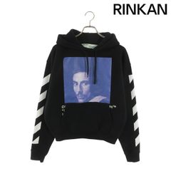 off-white ダイアゴナル ベルニーニ プリント スウェット パーカー S 