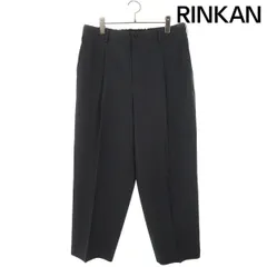 グラフペーパー  SCALE OFF WOOL TAPERED TROUSERS GM233-40170B ウールギャバジンワイドテーパードロングパンツ メンズ FREEのサムネイル
