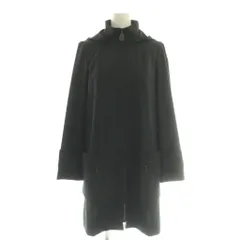フォクシーニューヨーク FOXEY NEW YORK フード付きレイニーコート ジップアップ 38 ブラック 30157 /CX ■OSのサムネイル