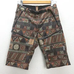K■フィールドコア/FieldCore ワークマン CH003 エアロストレッチクライミングショートパンツ【M】茶系/MENS■56【中古】