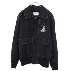 beautiful people ビューティフルピープル 24AW wool linen weather cloth A-2 jacket ジャケット 1435102030 ブラック 38のサムネイル